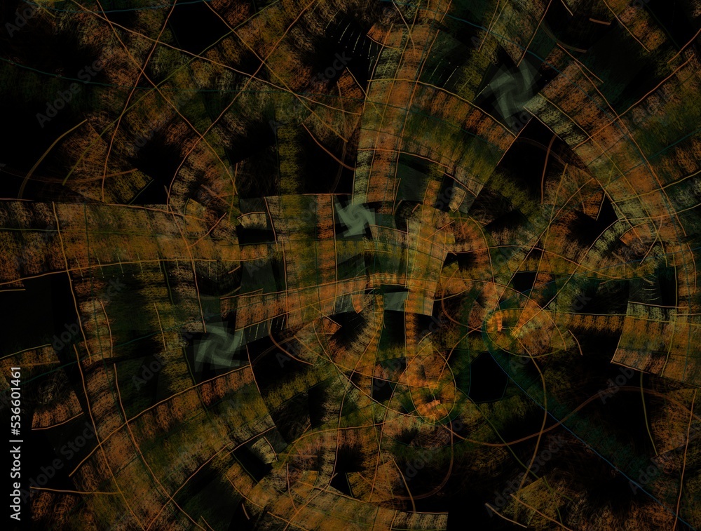 Obraz premium Imaginatory fractal abstract background Image