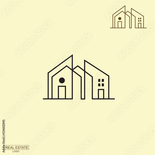 Free Download real estate logo , modern architecture logo  - GFXLoad