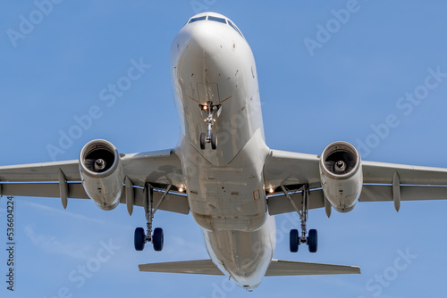 airplane in the airport