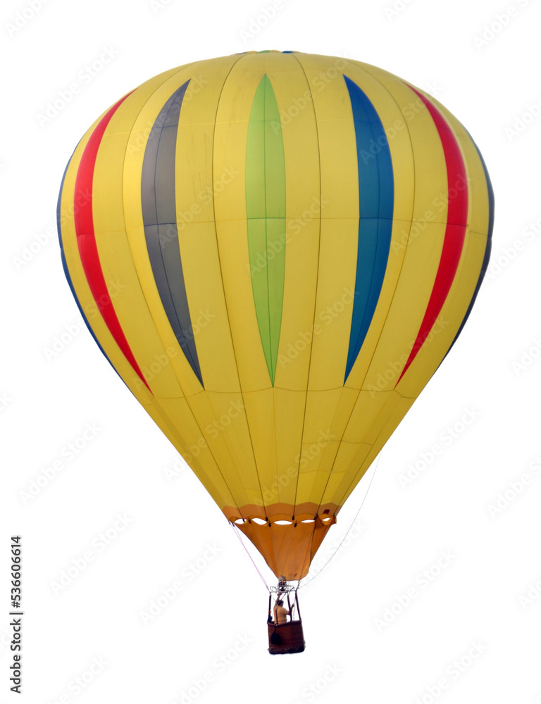 Fototapeta premium hot air balloon isolated transparent 