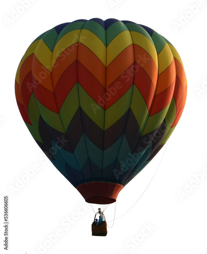 Hot air balloon transparent  