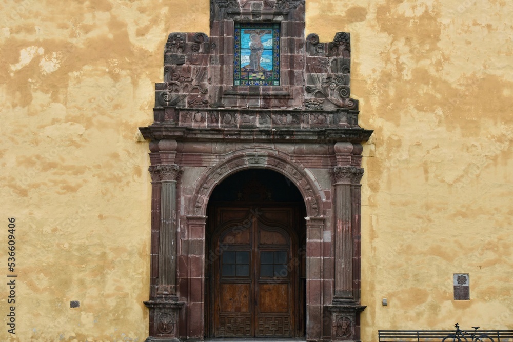 Church Doors of San Bernardino Temple and Convent, Xochimilco, Mexico City