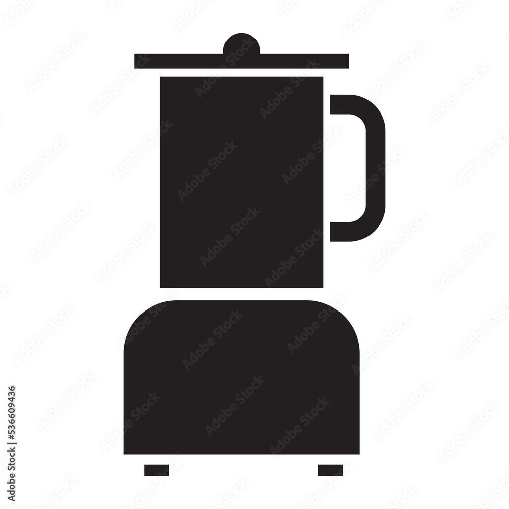 Fototapeta premium kitchen blender icon vector design template