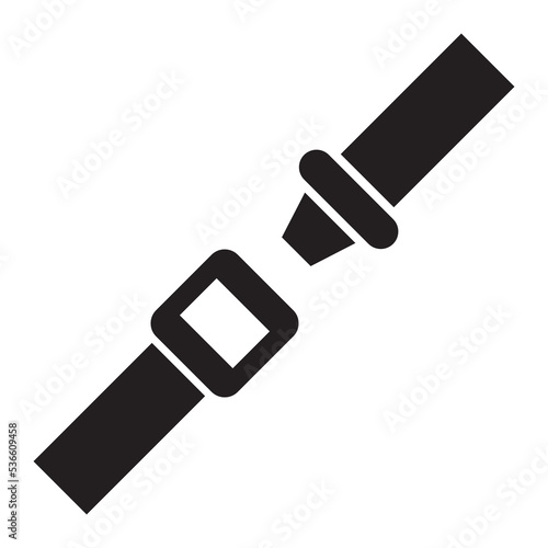 safety belt icon vector design template