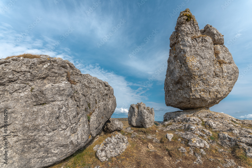 Strangely shaped rocks in the chaos of Nimes le Vieux in the Cevennes National Park. Strangely shaped rocks in the chaos of Nimes le Vieux in the Cevennes National Park.