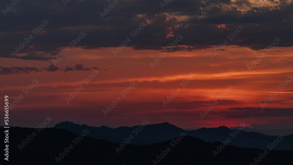 time lapse of beautiful clouds at sunset time lapse of beautiful clouds at sunset