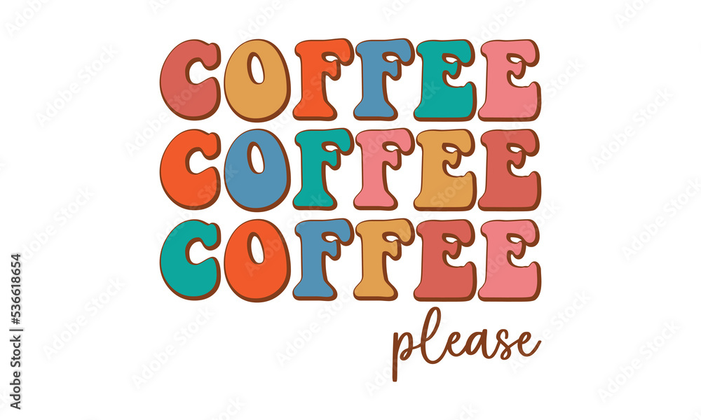 Coffee T-Shirt Vector Design Coffee T-Shirt Vector Design