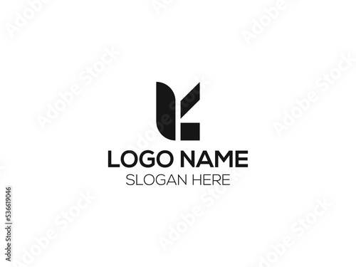 K Letter Monogram Logo