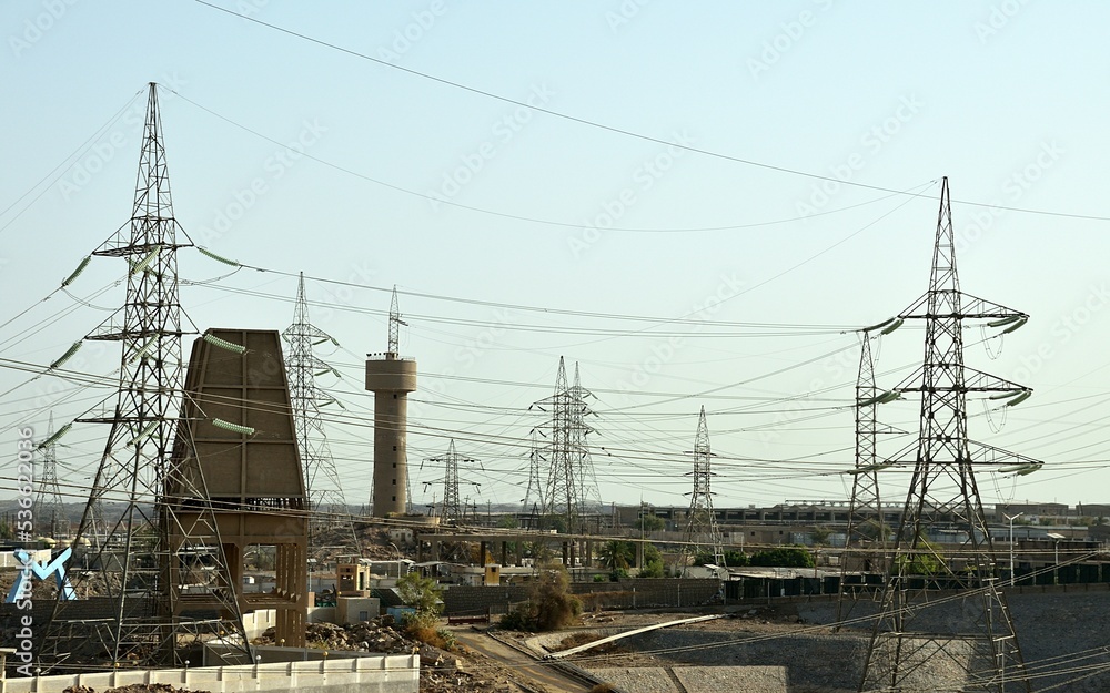 Aswan Wielka Tama Asuańska - Asuan - Egipt - Jezioro Nasera i okolice Aswan Wielka Tama Asuańska - Asuan - Egipt - Jezioro Nasera i okolice