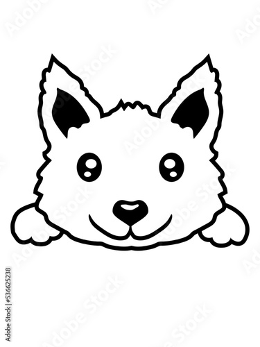 Kleiner süßer Hund Design 
