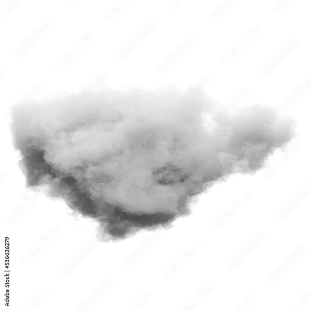 single white cloud with transparent background single white cloud with transparent background