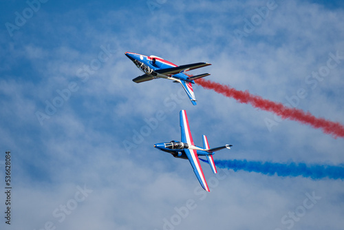Fotografie Patrouille de France (PAF) flight demonstration