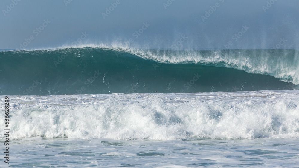 Wave Ocean Hollow Crashing Sea Water Landscape