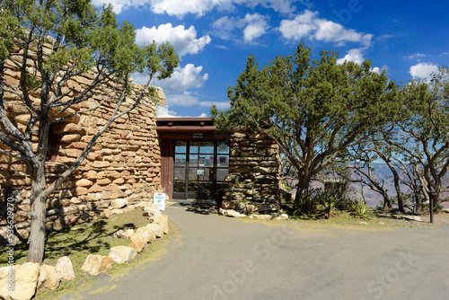 Yavapai Geology Museum along the South Rim of the Grand Canyon in Arizona photo