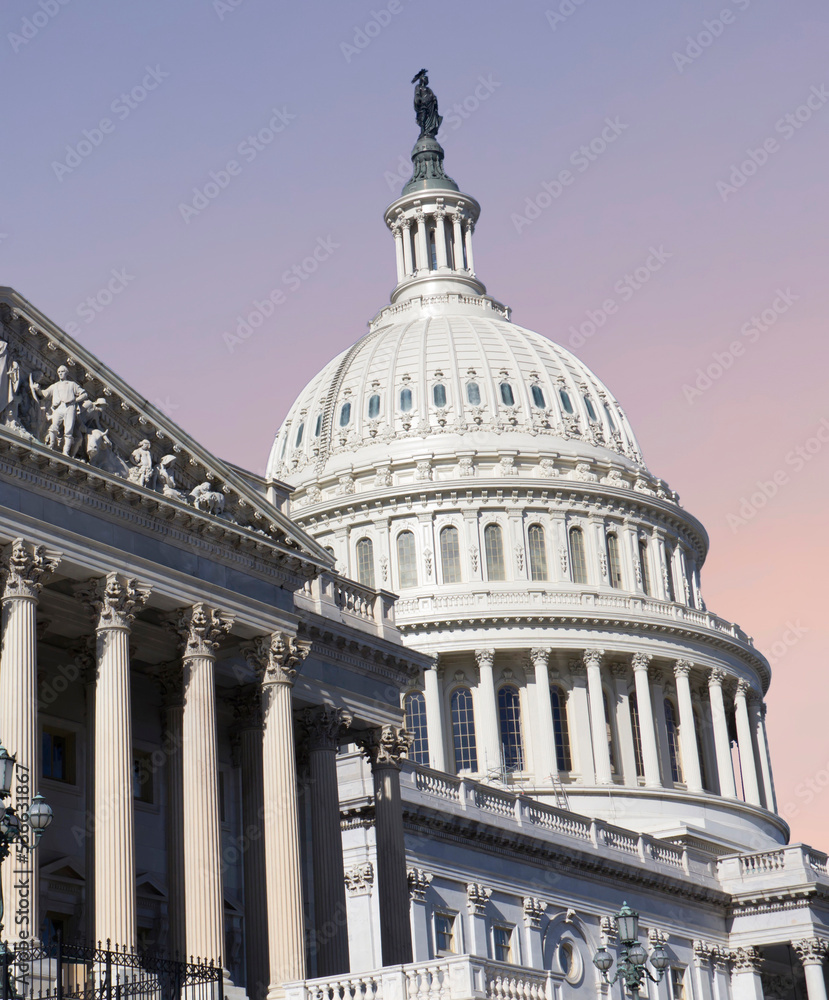 Obraz premium Capitol Building in Washington DC USA