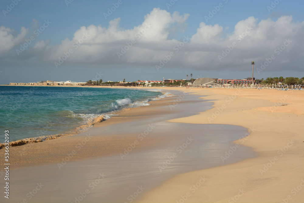 Santa Maria beach. Sal island. Cape Verde
