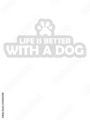 better with a dog 