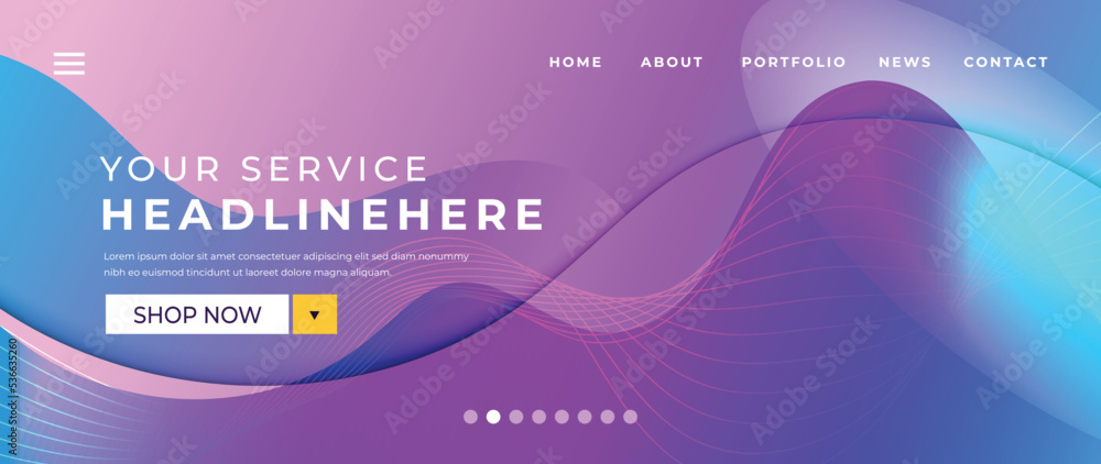 Website page gradient background vector. Modern digital wallpaper with vibrant color, wavy lines, curve shapes. Futuristic illustration landing page design for commercial, advertising, branding. Website page gradient background vector. Modern digital wallpaper with vibrant color, wavy lines, curve shapes. Futuristic illustration landing page design for commercial, advertising, branding.