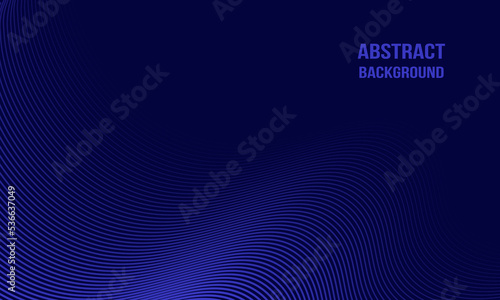 Abstract blue background. Blue wave on blue background. gradient line texture. vector eps10