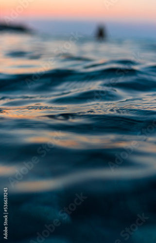 Fototapeta Naklejka Na Ścianę i Meble -  water reflection in the sea