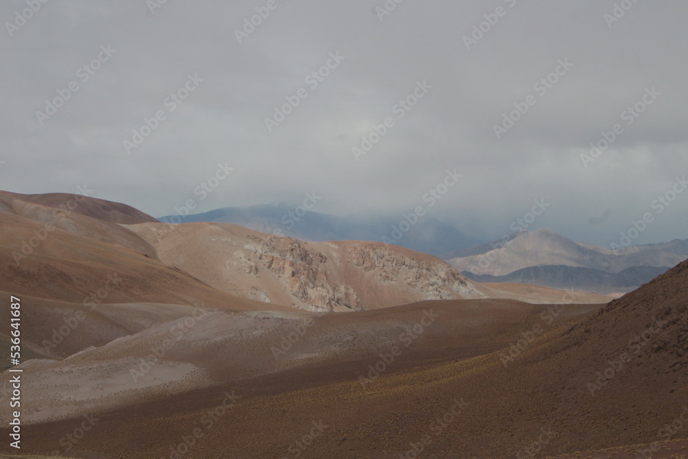 Desert landscape of northwestern Argentina
