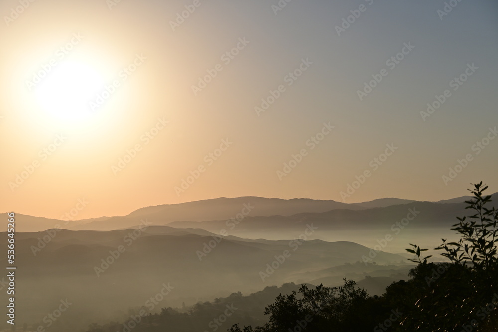 sunrise in the mountains sunrise in the mountains