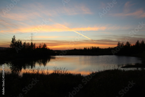 Autumn Sunset, Pylypow Wetlands, Edmonton, Alberta