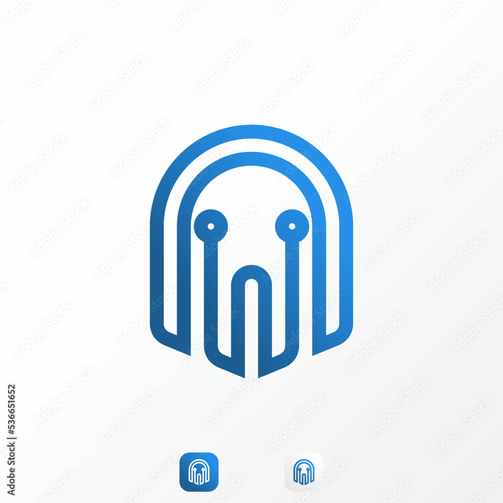 Simple and unique funny ghost in line with tech or network sign image graphic icon logo design abstract concept vector stock. Can be used as symbol related to computer or hacker Simple and unique funny ghost in line with tech or network sign image graphic icon logo design abstract concept vector stock. Can be used as symbol related to computer or hacker