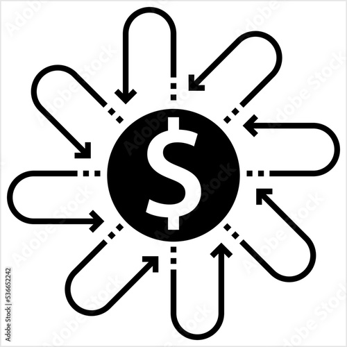 Money Back Dollar Icon M_2203005