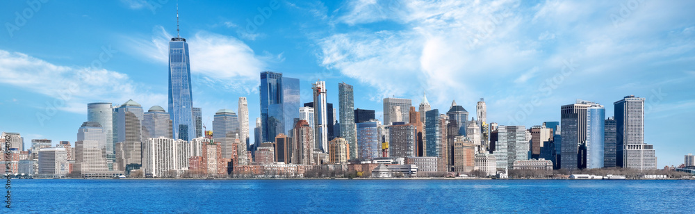 Skyline of New York City, USA