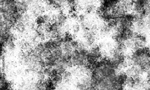 Grunge background black and white. Texture of chips, cracks, scratches, scuffs, dust, dirt. Dark monochrome surface