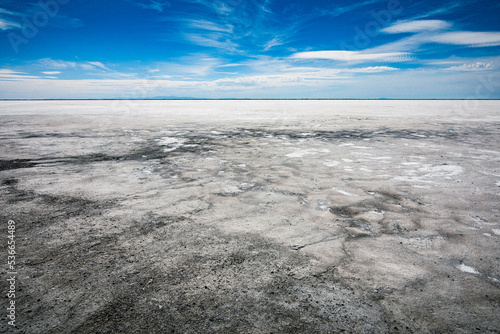 Bonneville Salt Flats In Utah