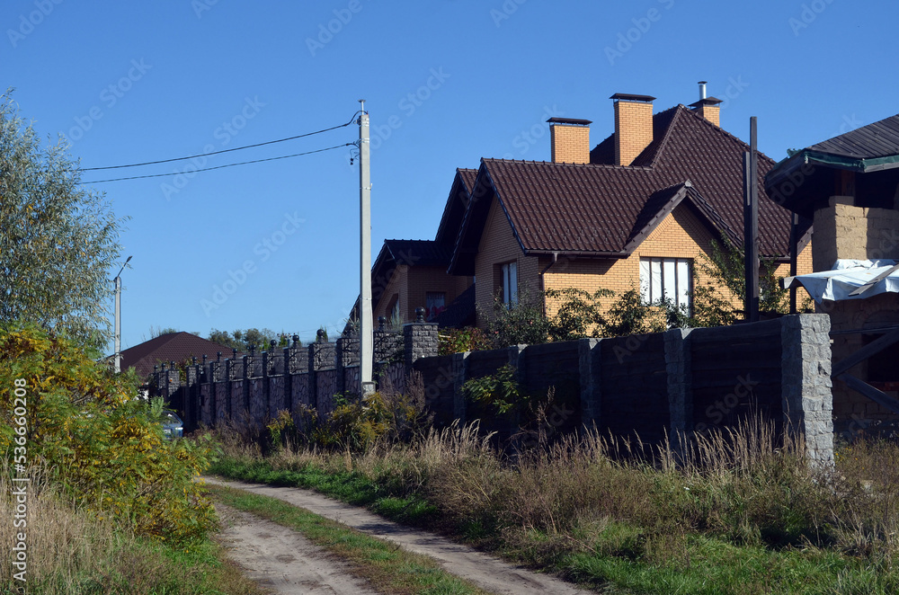 Countryside at autumn.Near Desna River. Kiev Region ,Ukraine Countryside at autumn.Near Desna River. Kiev Region ,Ukraine