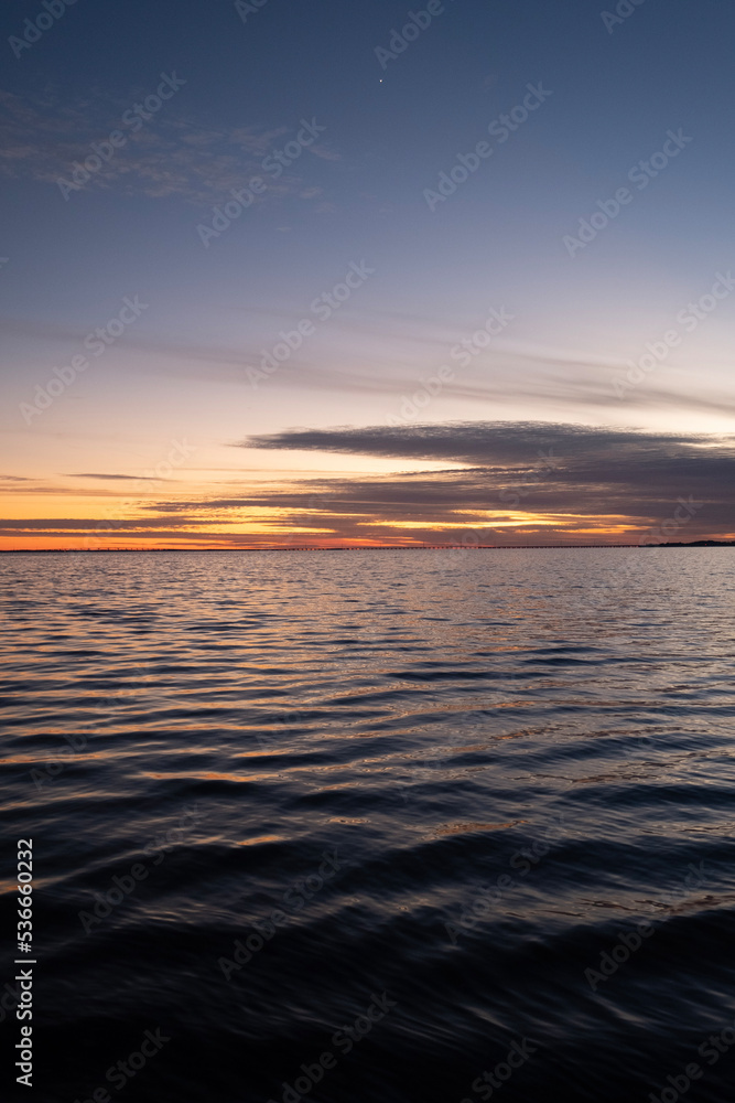 Obraz premium sunset over the sea