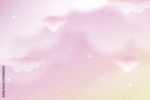gradient pastel sky background vector design illustration