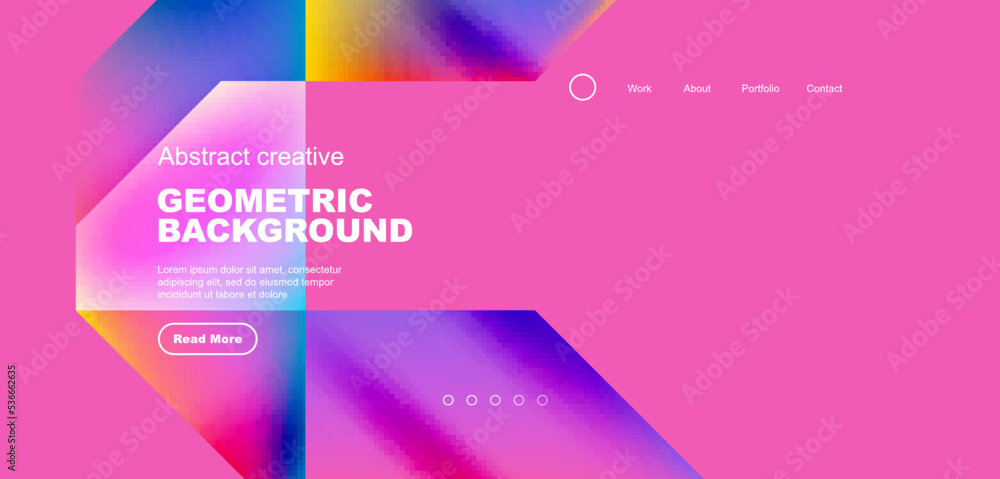 Triangles with fluid gradients, abstract landing page background. Minimal shapes composition for wallpaper, banner, background, leaflet, catalog, cover, flyer Triangles with fluid gradients, abstract landing page background. Minimal shapes composition for wallpaper, banner, background, leaflet, catalog, cover, flyer