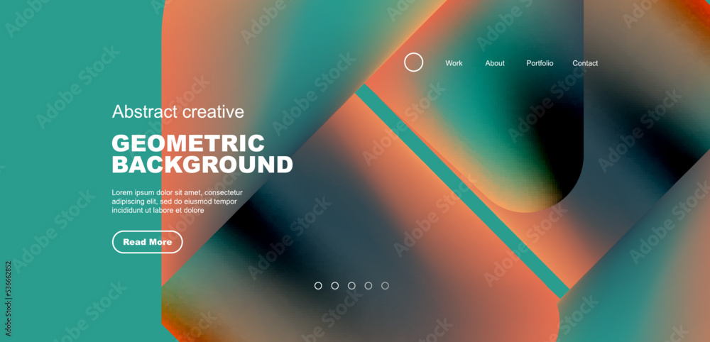 Liquid shapes with flowing gradient colors. Geometric circle round triangles. Vector illustration for wallpaper, banner, background, leaflet, catalog, cover, flyer Liquid shapes with flowing gradient colors. Geometric circle round triangles. Vector illustration for wallpaper, banner, background, leaflet, catalog, cover, flyer