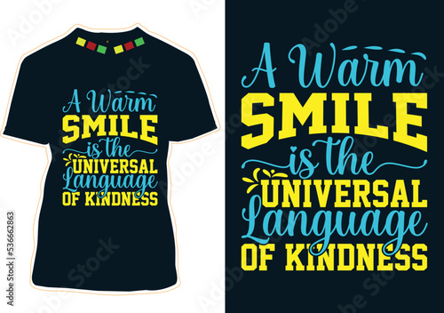 World kindness Day T-shirt design