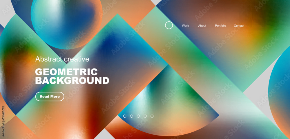 Shiny circles and round elements geometric background. Vector illustration for wallpaper, banner, background, leaflet, catalog, cover, flyer Shiny circles and round elements geometric background. Vector illustration for wallpaper, banner, background, leaflet, catalog, cover, flyer