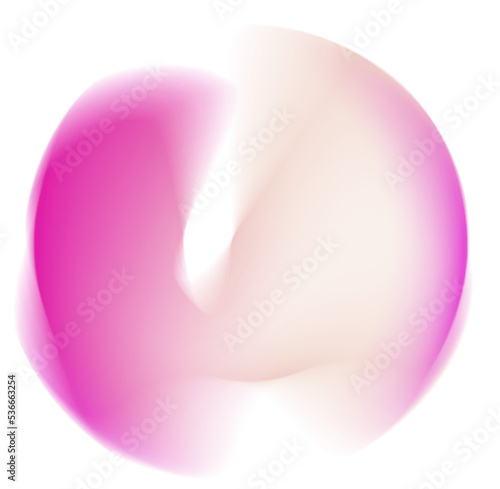 Aurora Borealis Circle Colors Gradient pink