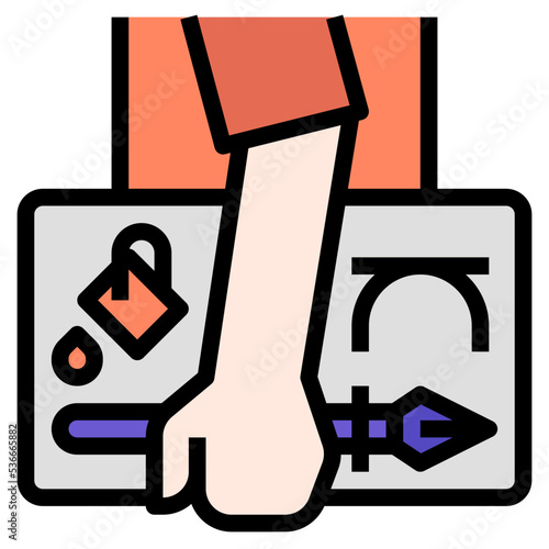 graphic designer icon
