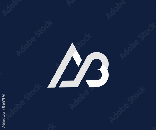 ab letter monogram