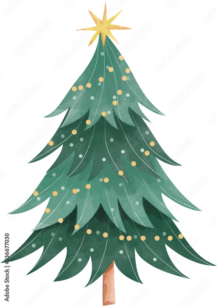 Fototapeta premium Christmas tree