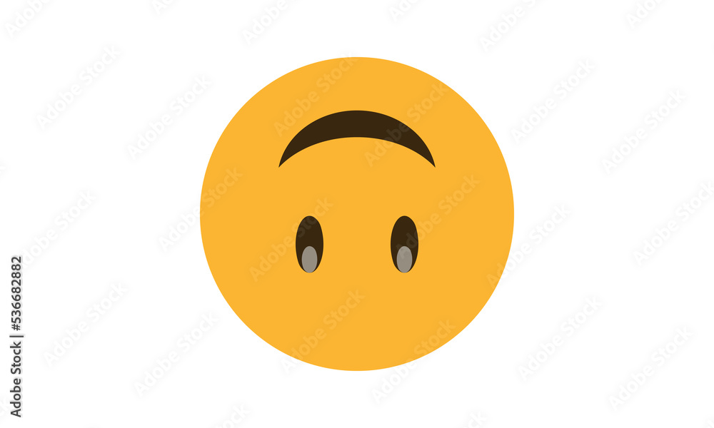 upside down face emoji vector, upside down face for website emoji upside down face emoji vector, upside down face for website emoji