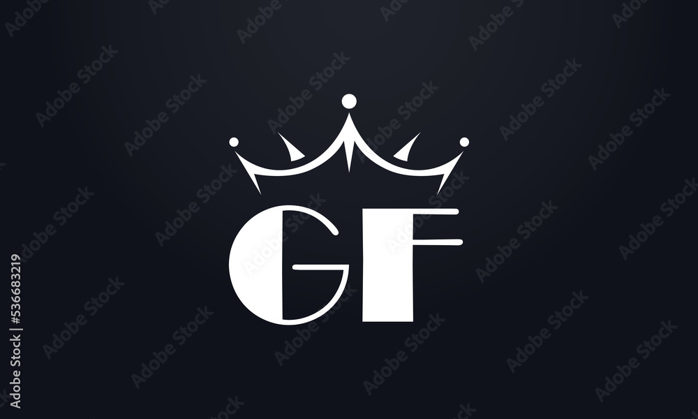 King crown logo design vector and extra bold queen symbol King crown logo design vector and extra bold queen symbol
