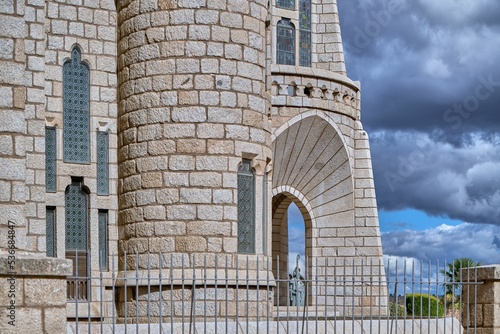 Exterior of the palace of Astorga, Spain photo