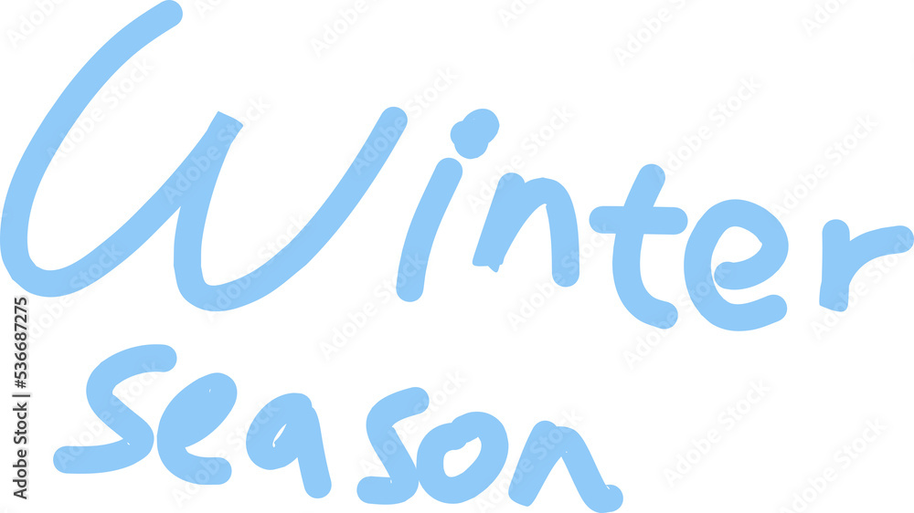 Winter Text Hand Lettering
Winter Text Hand Lettering