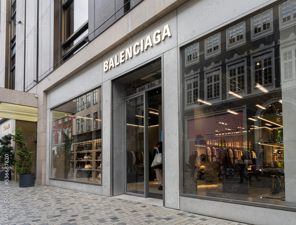brand shop in Copenhagen, Denmark Stock Photo | Adobe Stock