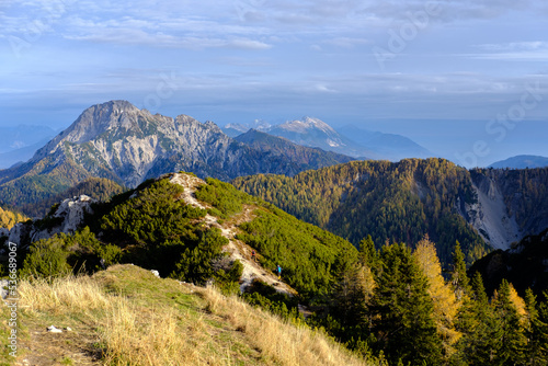View from Trupejevo poldne / Techantiger mittagskogel, Slovenia, Austria, Karawanken, Karavanke © Metod