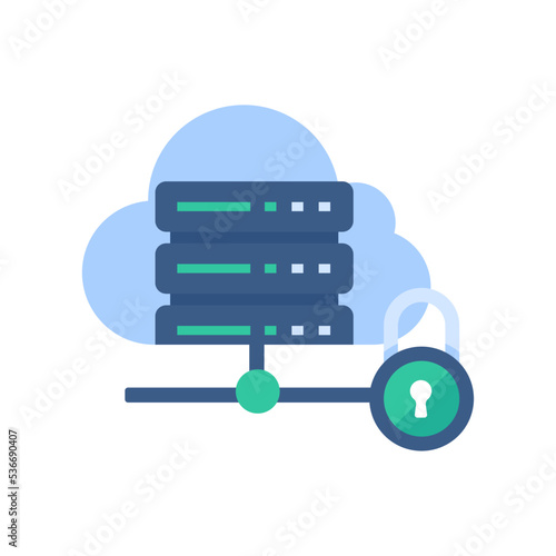 Data center servers. Connecting to big data on the cloud. large amount of data storage